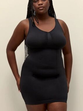 tiVOGLIO Seamless Shaping Slip Dress Sz 3X Black